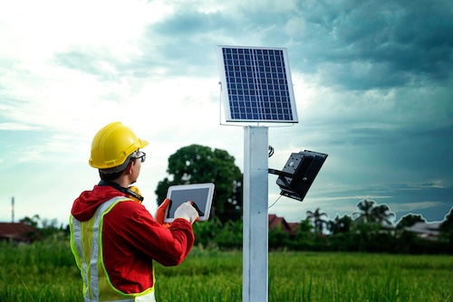 Wireless agriculture monitoring tools in use